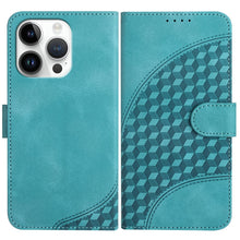 Load image into Gallery viewer, YX0060 Elephant Head Embossed Phone Leather Case with Lanyard, For iPhone 13 Pro Max, For iPhone 13 Pro, For iPhone 13, For iPhone 13 mini, For iPhone 12/12 Pro, For iPhone 12 Pro Max