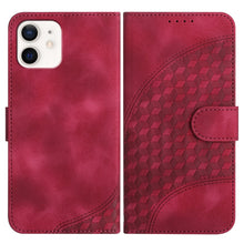 Load image into Gallery viewer, YX0060 Elephant Head Embossed Phone Leather Case with Lanyard, For iPhone 13 Pro Max, For iPhone 13 Pro, For iPhone 13, For iPhone 13 mini, For iPhone 12/12 Pro, For iPhone 12 Pro Max