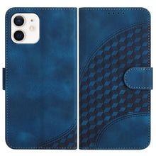 Load image into Gallery viewer, YX0060 Elephant Head Embossed Phone Leather Case with Lanyard, For iPhone 13 Pro Max, For iPhone 13 Pro, For iPhone 13, For iPhone 13 mini, For iPhone 12/12 Pro, For iPhone 12 Pro Max