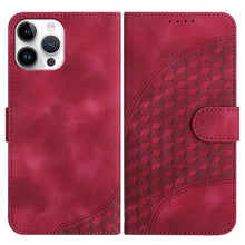 Load image into Gallery viewer, YX0060 Elephant Head Embossed Phone Leather Case with Lanyard, For iPhone 13 Pro Max, For iPhone 13 Pro, For iPhone 13, For iPhone 13 mini, For iPhone 12/12 Pro, For iPhone 12 Pro Max