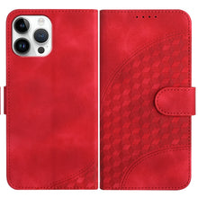 Load image into Gallery viewer, YX0060 Elephant Head Embossed Phone Leather Case with Lanyard, For iPhone 13 Pro Max, For iPhone 13 Pro, For iPhone 13, For iPhone 13 mini, For iPhone 12/12 Pro, For iPhone 12 Pro Max