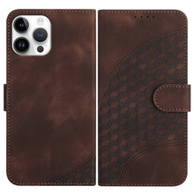 Load image into Gallery viewer, YX0060 Elephant Head Embossed Phone Leather Case with Lanyard, For iPhone 13 Pro Max, For iPhone 13 Pro, For iPhone 13, For iPhone 13 mini, For iPhone 12/12 Pro, For iPhone 12 Pro Max
