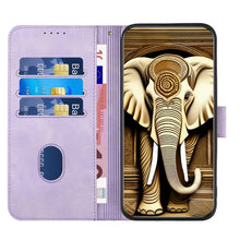 Load image into Gallery viewer, YX0060 Elephant Head Embossed Phone Leather Case with Lanyard, For iPhone 12 mini, For iPhone 11 Pro Max, For iPhone 11, For iPhone 11 Pro, For iPhone XS / X, For iPhone XR