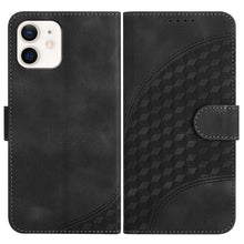 Load image into Gallery viewer, YX0060 Elephant Head Embossed Phone Leather Case with Lanyard, For iPhone 12 mini, For iPhone 11 Pro Max, For iPhone 11, For iPhone 11 Pro, For iPhone XS / X, For iPhone XR