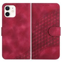 Load image into Gallery viewer, YX0060 Elephant Head Embossed Phone Leather Case with Lanyard, For iPhone 12 mini, For iPhone 11 Pro Max, For iPhone 11, For iPhone 11 Pro, For iPhone XS / X, For iPhone XR