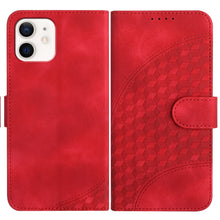 Load image into Gallery viewer, YX0060 Elephant Head Embossed Phone Leather Case with Lanyard, For iPhone 12 mini, For iPhone 11 Pro Max, For iPhone 11, For iPhone 11 Pro, For iPhone XS / X, For iPhone XR