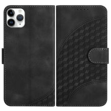 Load image into Gallery viewer, YX0060 Elephant Head Embossed Phone Leather Case with Lanyard, For iPhone 12 mini, For iPhone 11 Pro Max, For iPhone 11, For iPhone 11 Pro, For iPhone XS / X, For iPhone XR