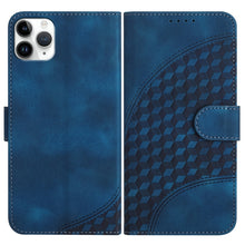 Load image into Gallery viewer, YX0060 Elephant Head Embossed Phone Leather Case with Lanyard, For iPhone 12 mini, For iPhone 11 Pro Max, For iPhone 11, For iPhone 11 Pro, For iPhone XS / X, For iPhone XR