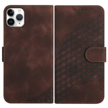 Load image into Gallery viewer, YX0060 Elephant Head Embossed Phone Leather Case with Lanyard, For iPhone 12 mini, For iPhone 11 Pro Max, For iPhone 11, For iPhone 11 Pro, For iPhone XS / X, For iPhone XR