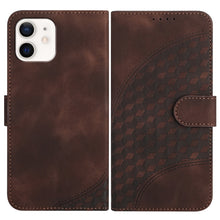 Load image into Gallery viewer, YX0060 Elephant Head Embossed Phone Leather Case with Lanyard, For iPhone 12 mini, For iPhone 11 Pro Max, For iPhone 11, For iPhone 11 Pro, For iPhone XS / X, For iPhone XR