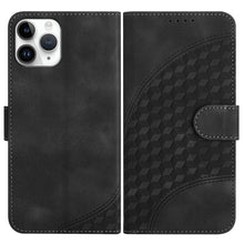 Load image into Gallery viewer, YX0060 Elephant Head Embossed Phone Leather Case with Lanyard, For iPhone 12 mini, For iPhone 11 Pro Max, For iPhone 11, For iPhone 11 Pro, For iPhone XS / X, For iPhone XR