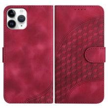 Load image into Gallery viewer, YX0060 Elephant Head Embossed Phone Leather Case with Lanyard, For iPhone 12 mini, For iPhone 11 Pro Max, For iPhone 11, For iPhone 11 Pro, For iPhone XS / X, For iPhone XR