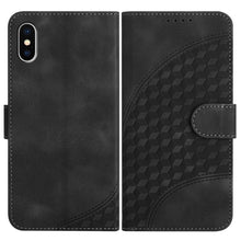 Load image into Gallery viewer, YX0060 Elephant Head Embossed Phone Leather Case with Lanyard, For iPhone 12 mini, For iPhone 11 Pro Max, For iPhone 11, For iPhone 11 Pro, For iPhone XS / X, For iPhone XR