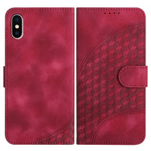 Load image into Gallery viewer, YX0060 Elephant Head Embossed Phone Leather Case with Lanyard, For iPhone 12 mini, For iPhone 11 Pro Max, For iPhone 11, For iPhone 11 Pro, For iPhone XS / X, For iPhone XR