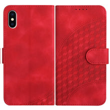 Load image into Gallery viewer, YX0060 Elephant Head Embossed Phone Leather Case with Lanyard, For iPhone 12 mini, For iPhone 11 Pro Max, For iPhone 11, For iPhone 11 Pro, For iPhone XS / X, For iPhone XR