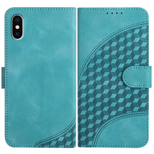 Load image into Gallery viewer, YX0060 Elephant Head Embossed Phone Leather Case with Lanyard, For iPhone 12 mini, For iPhone 11 Pro Max, For iPhone 11, For iPhone 11 Pro, For iPhone XS / X, For iPhone XR