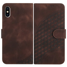 Load image into Gallery viewer, YX0060 Elephant Head Embossed Phone Leather Case with Lanyard, For iPhone 12 mini, For iPhone 11 Pro Max, For iPhone 11, For iPhone 11 Pro, For iPhone XS / X, For iPhone XR
