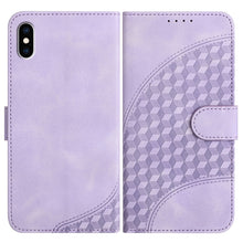 Load image into Gallery viewer, YX0060 Elephant Head Embossed Phone Leather Case with Lanyard, For iPhone XS Max, For iPhone 8 Plus / 7 Plus