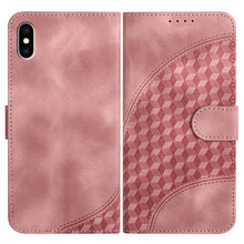 Load image into Gallery viewer, YX0060 Elephant Head Embossed Phone Leather Case with Lanyard, For iPhone XS Max, For iPhone 8 Plus / 7 Plus