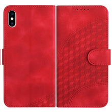 Load image into Gallery viewer, YX0060 Elephant Head Embossed Phone Leather Case with Lanyard, For iPhone XS Max, For iPhone 8 Plus / 7 Plus