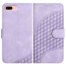 Load image into Gallery viewer, YX0060 Elephant Head Embossed Phone Leather Case with Lanyard, For iPhone XS Max, For iPhone 8 Plus / 7 Plus
