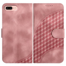 Load image into Gallery viewer, YX0060 Elephant Head Embossed Phone Leather Case with Lanyard, For iPhone XS Max, For iPhone 8 Plus / 7 Plus