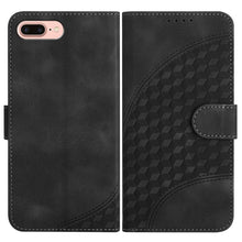 Load image into Gallery viewer, YX0060 Elephant Head Embossed Phone Leather Case with Lanyard, For iPhone XS Max, For iPhone 8 Plus / 7 Plus