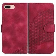 Load image into Gallery viewer, YX0060 Elephant Head Embossed Phone Leather Case with Lanyard, For iPhone XS Max, For iPhone 8 Plus / 7 Plus