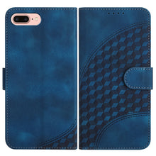 Load image into Gallery viewer, YX0060 Elephant Head Embossed Phone Leather Case with Lanyard, For iPhone XS Max, For iPhone 8 Plus / 7 Plus