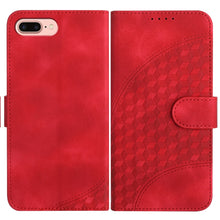 Load image into Gallery viewer, YX0060 Elephant Head Embossed Phone Leather Case with Lanyard, For iPhone XS Max, For iPhone 8 Plus / 7 Plus