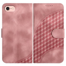 Load image into Gallery viewer, YX0060 Elephant Head Embossed Phone Leather Case with Lanyard, For iPhone 15, For iPhone 14 Plus, For iPhone 14, For iPhone 14 Pro, For iPhone 14 Pro Max, For iPhone SE 2022/SE 2020/6/7/8