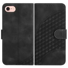 Load image into Gallery viewer, YX0060 Elephant Head Embossed Phone Leather Case with Lanyard, For iPhone 15, For iPhone 14 Plus, For iPhone 14, For iPhone 14 Pro, For iPhone 14 Pro Max, For iPhone SE 2022/SE 2020/6/7/8