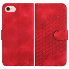 Load image into Gallery viewer, YX0060 Elephant Head Embossed Phone Leather Case with Lanyard, For iPhone 15, For iPhone 14 Plus, For iPhone 14, For iPhone 14 Pro, For iPhone 14 Pro Max, For iPhone SE 2022/SE 2020/6/7/8