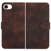 Load image into Gallery viewer, YX0060 Elephant Head Embossed Phone Leather Case with Lanyard, For iPhone 17e / 16e, For iPhone 17 Pro Max, For iPhone 17 Pro, For iPhone 17, For iPhone Air, For iPhone 16 Pro Max