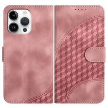 Load image into Gallery viewer, YX0060 Elephant Head Embossed Phone Leather Case with Lanyard, For iPhone 17e / 16e, For iPhone 17 Pro Max, For iPhone 17 Pro, For iPhone 17, For iPhone Air, For iPhone 16 Pro Max