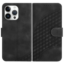 Load image into Gallery viewer, YX0060 Elephant Head Embossed Phone Leather Case with Lanyard, For iPhone 17e / 16e, For iPhone 17 Pro Max, For iPhone 17 Pro, For iPhone 17, For iPhone Air, For iPhone 16 Pro Max