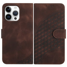 Load image into Gallery viewer, YX0060 Elephant Head Embossed Phone Leather Case with Lanyard, For iPhone 17e / 16e, For iPhone 17 Pro Max, For iPhone 17 Pro, For iPhone 17, For iPhone Air, For iPhone 16 Pro Max