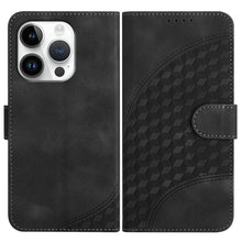 Load image into Gallery viewer, YX0060 Elephant Head Embossed Phone Leather Case with Lanyard, For iPhone 16 Pro, For iPhone 16 Plus, For iPhone 16, For iPhone 15 Pro Max, For iPhone 15 Pro, For iPhone 15 Plus