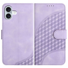 Load image into Gallery viewer, YX0060 Elephant Head Embossed Phone Leather Case with Lanyard, For iPhone 16 Pro, For iPhone 16 Plus, For iPhone 16, For iPhone 15 Pro Max, For iPhone 15 Pro, For iPhone 15 Plus