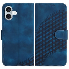 Load image into Gallery viewer, YX0060 Elephant Head Embossed Phone Leather Case with Lanyard, For iPhone 16 Pro, For iPhone 16 Plus, For iPhone 16, For iPhone 15 Pro Max, For iPhone 15 Pro, For iPhone 15 Plus