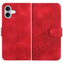 Load image into Gallery viewer, YX0060 Elephant Head Embossed Phone Leather Case with Lanyard, For iPhone 16 Pro, For iPhone 16 Plus, For iPhone 16, For iPhone 15 Pro Max, For iPhone 15 Pro, For iPhone 15 Plus