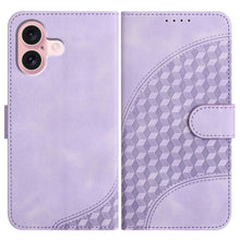 Load image into Gallery viewer, YX0060 Elephant Head Embossed Phone Leather Case with Lanyard, For iPhone 16 Pro, For iPhone 16 Plus, For iPhone 16, For iPhone 15 Pro Max, For iPhone 15 Pro, For iPhone 15 Plus