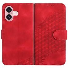 Load image into Gallery viewer, YX0060 Elephant Head Embossed Phone Leather Case with Lanyard, For iPhone 16 Pro, For iPhone 16 Plus, For iPhone 16, For iPhone 15 Pro Max, For iPhone 15 Pro, For iPhone 15 Plus