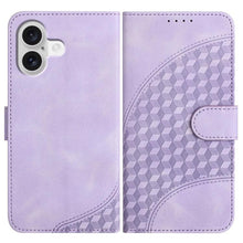 Load image into Gallery viewer, YX0060 Elephant Head Embossed Phone Leather Case with Lanyard, For iPhone 17e / 16e, For iPhone 17 Pro Max, For iPhone 17 Pro, For iPhone 17, For iPhone Air, For iPhone 16 Pro Max