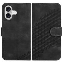 Load image into Gallery viewer, YX0060 Elephant Head Embossed Phone Leather Case with Lanyard, For iPhone 17e / 16e, For iPhone 17 Pro Max, For iPhone 17 Pro, For iPhone 17, For iPhone Air, For iPhone 16 Pro Max
