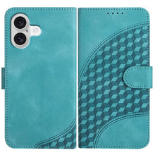 Load image into Gallery viewer, YX0060 Elephant Head Embossed Phone Leather Case with Lanyard, For iPhone 17e / 16e, For iPhone 17 Pro Max, For iPhone 17 Pro, For iPhone 17, For iPhone Air, For iPhone 16 Pro Max