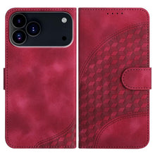 Load image into Gallery viewer, YX0060 Elephant Head Embossed Phone Leather Case with Lanyard, For iPhone 17e / 16e, For iPhone 17 Pro Max, For iPhone 17 Pro, For iPhone 17, For iPhone Air, For iPhone 16 Pro Max