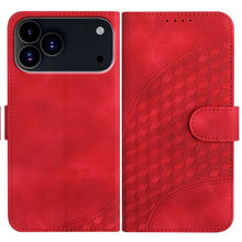 Load image into Gallery viewer, YX0060 Elephant Head Embossed Phone Leather Case with Lanyard, For iPhone 17e / 16e, For iPhone 17 Pro Max, For iPhone 17 Pro, For iPhone 17, For iPhone Air, For iPhone 16 Pro Max