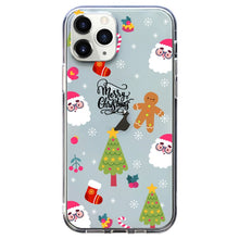 Load image into Gallery viewer, Christmas Colored Drawing Pattern High Transparent Soft TPU Phone Case, For iPhone 11 Pro