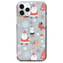 Load image into Gallery viewer, Christmas Colored Drawing Pattern High Transparent Soft TPU Phone Case, For iPhone 11 Pro